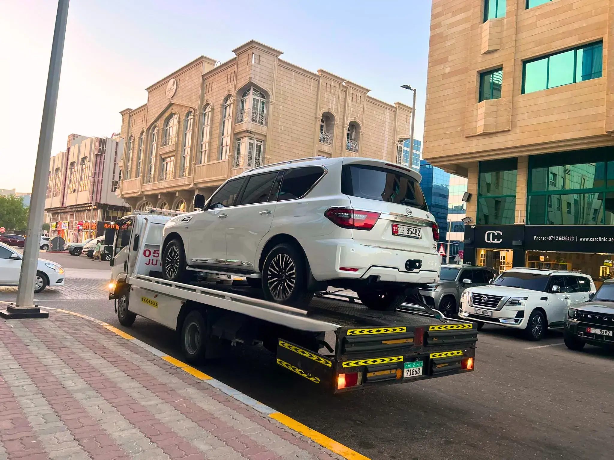 Services car recovery UAE