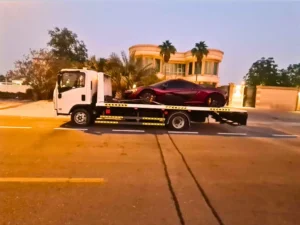 lowbed car recovery services